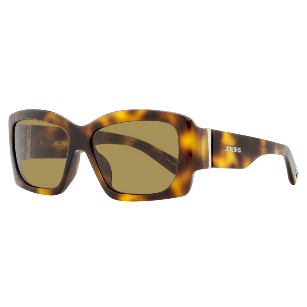 Jacquemus Croisiere Rectangular Sunglasses JAC60S 003 Tortoise 56mm